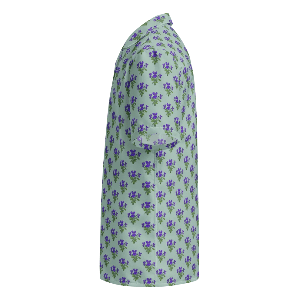 Violet Print Floral Shirt product image (9)