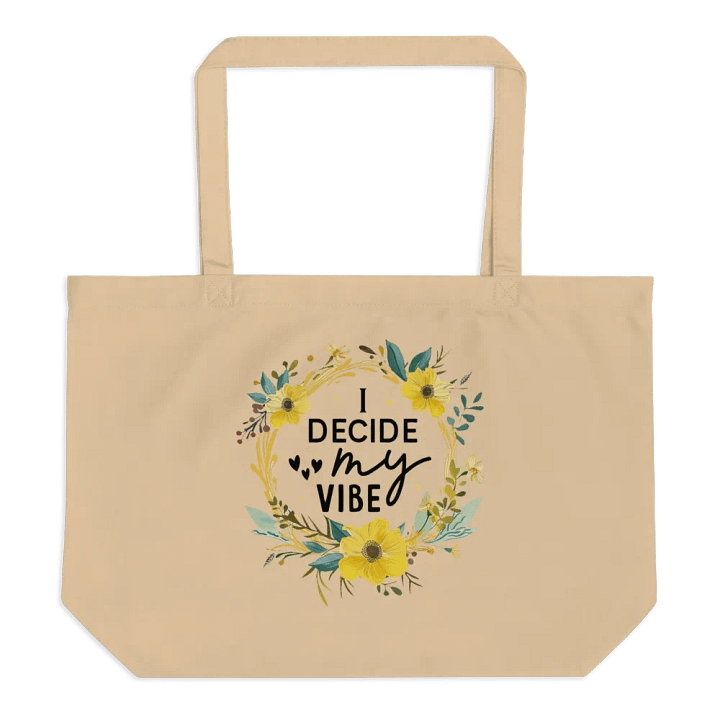 I Decide My Vibe Tote product image (1)