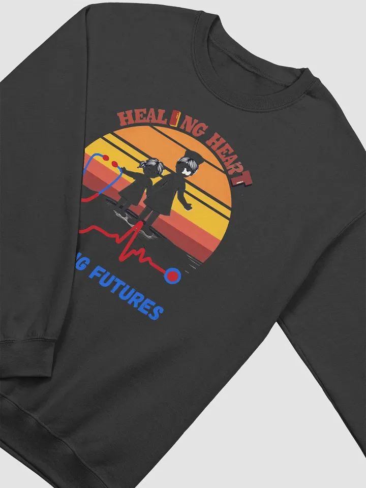 Healing Heart Nurse and Child Crewneck Sweatshirt product image (21)