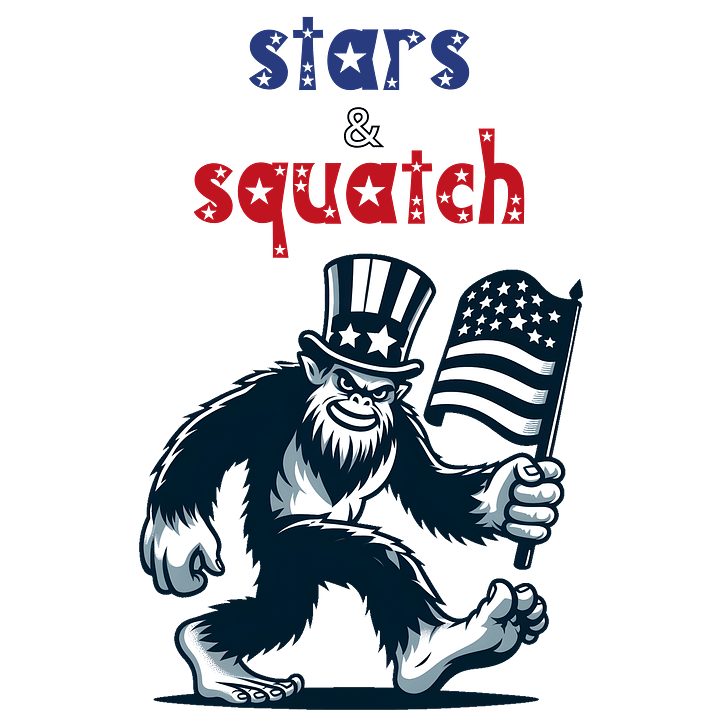 Patriotic Bigfoot product image (2)