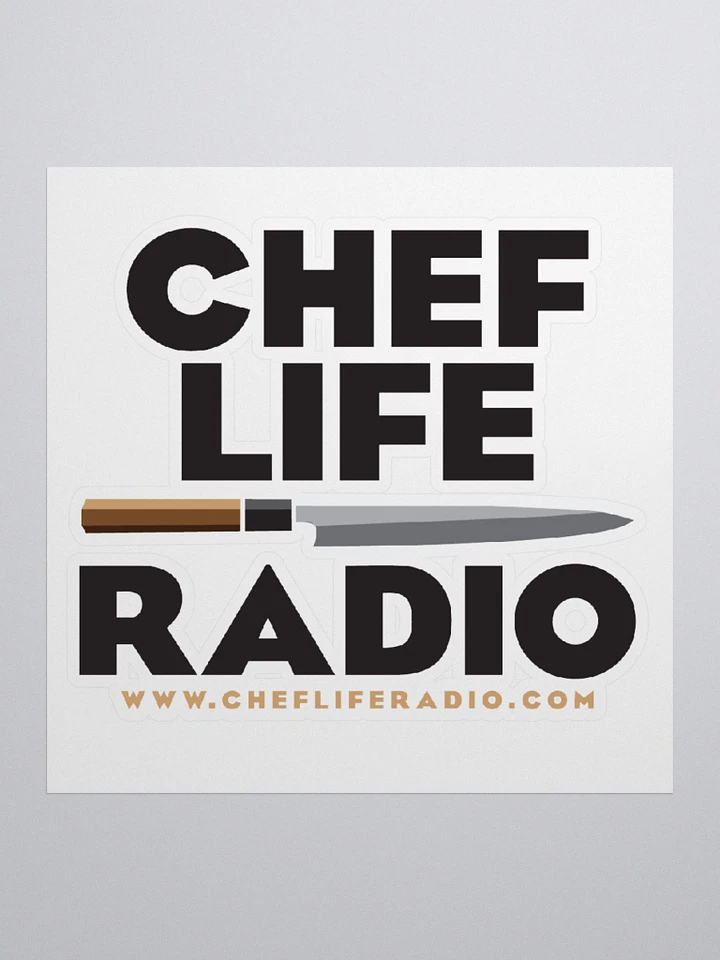 Chef Life Radio Kiss Cut Stickers product image (2)