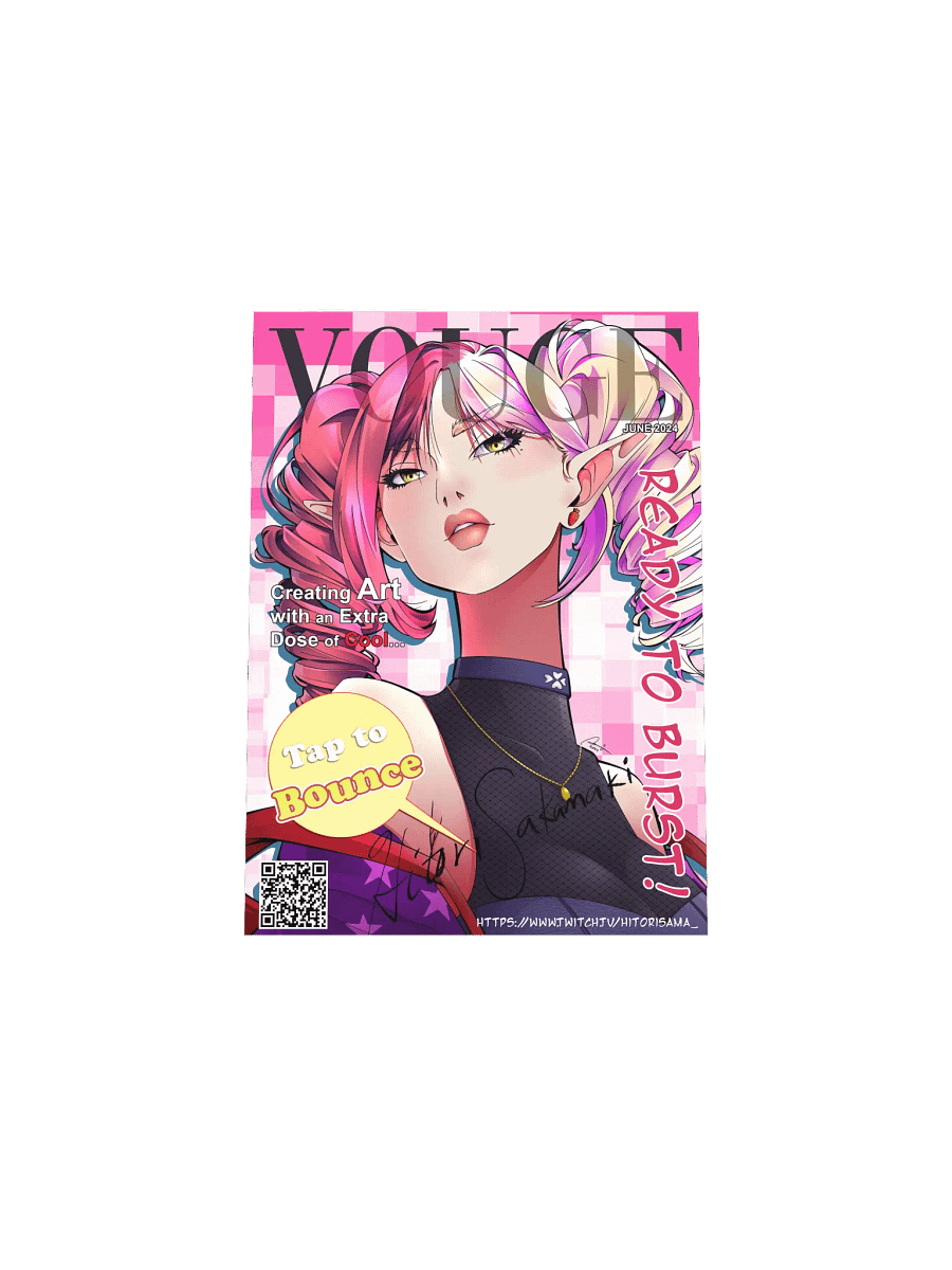 Hitori's VOUGE Tap To Bounce Cover product image (4)