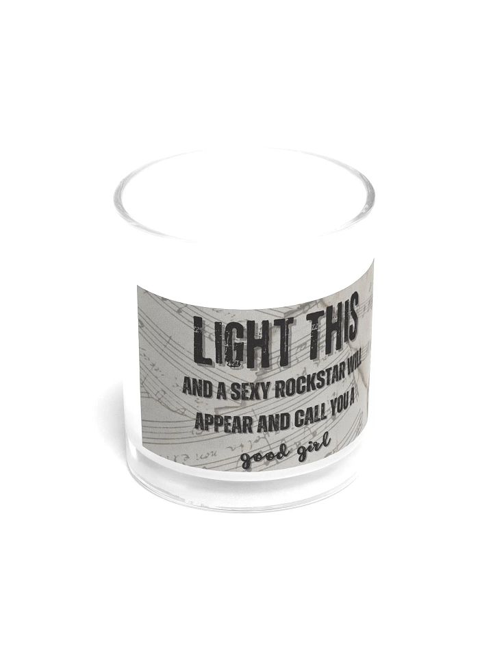 Light This and a Rockstar will Appear Candle product image (2)
