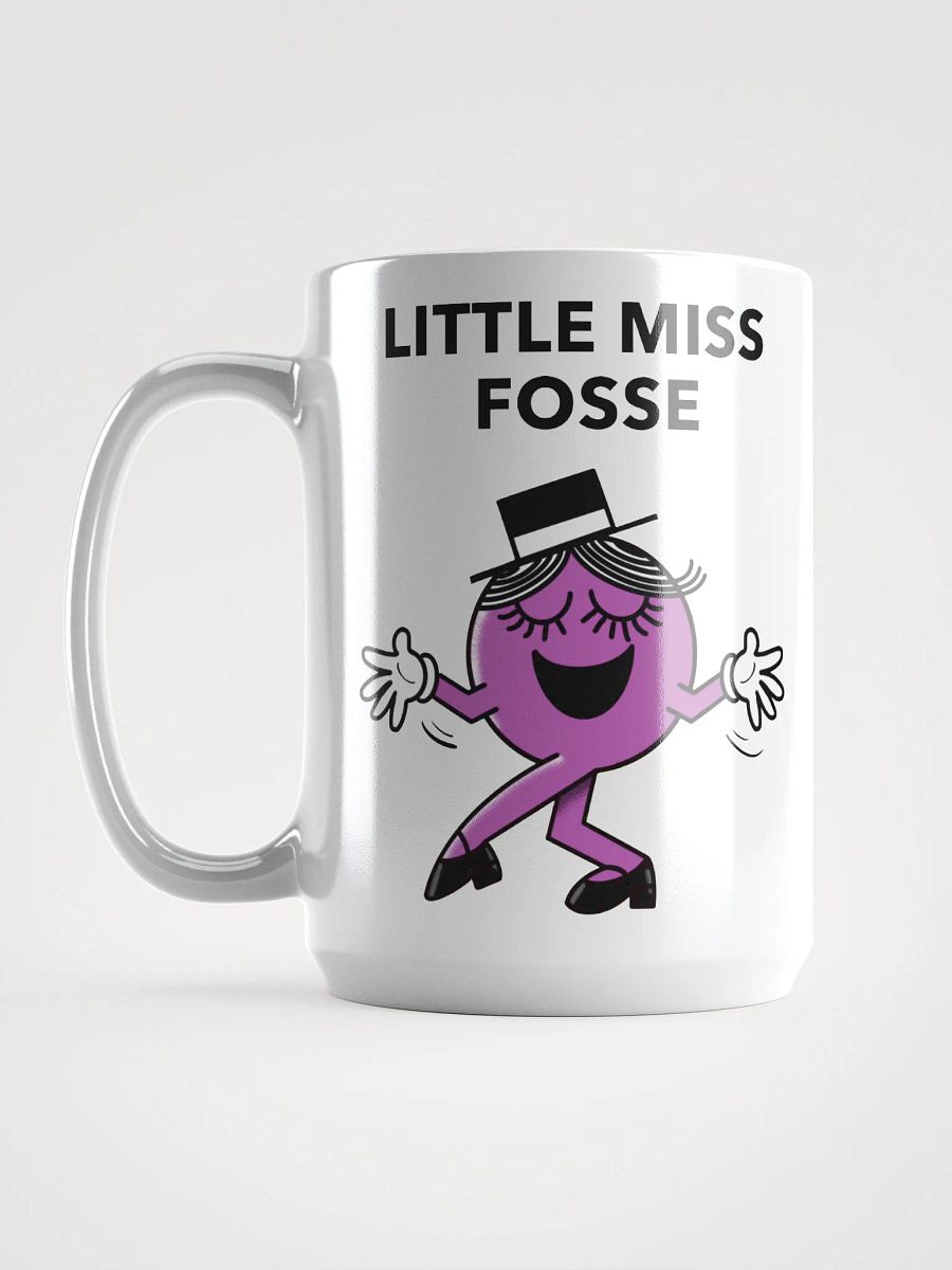Little Miss Fosse Mug – Black Glossy Funny Theatre Meme Cup product image (6)