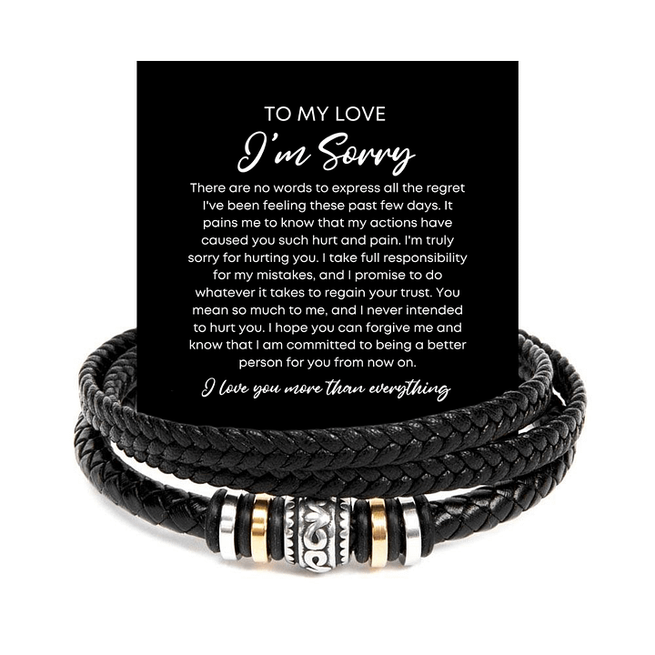 To My Love I'm Sorry - Forever Bracelet - I Love You More Than Everything product image (1)