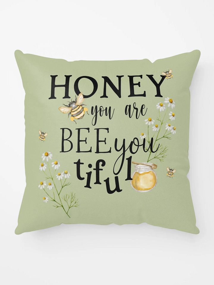 COTTAGE SUMMER HONEY BEE - Basic Pillow product image (1)
