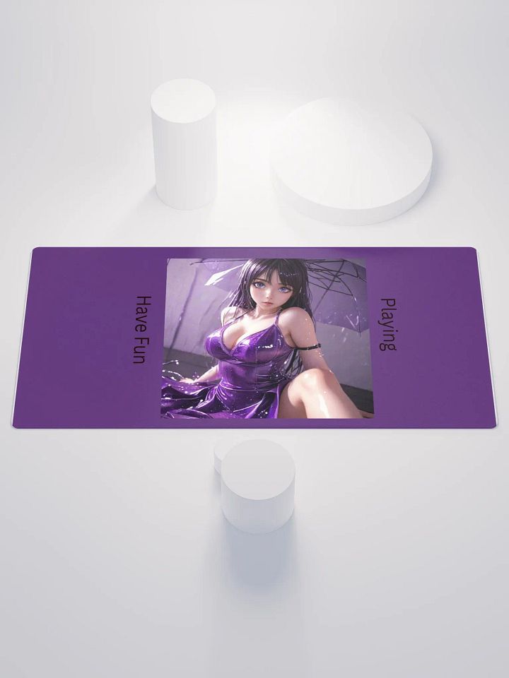 Mouse Pad with Cute Anime Girl product image (1)