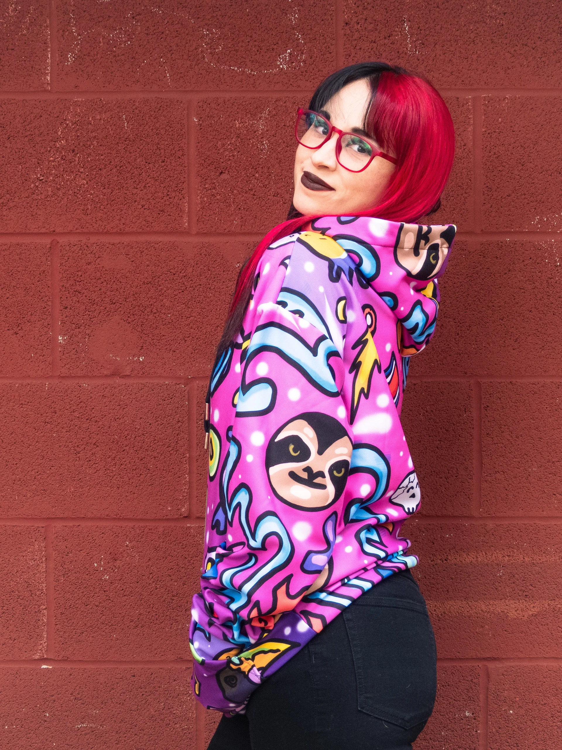 Purple Chaos Hoodie product image (8)