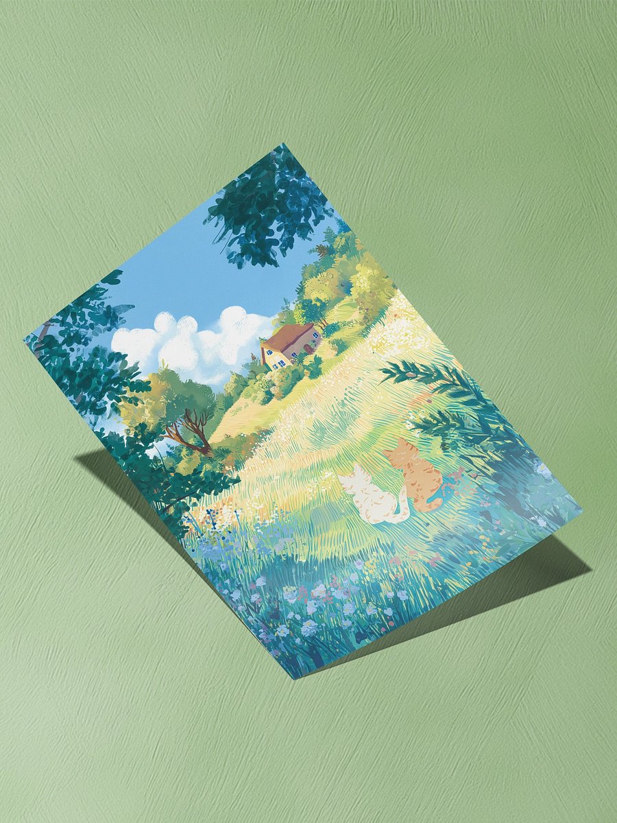 Cottage Hill Tails Art Print product image (2)