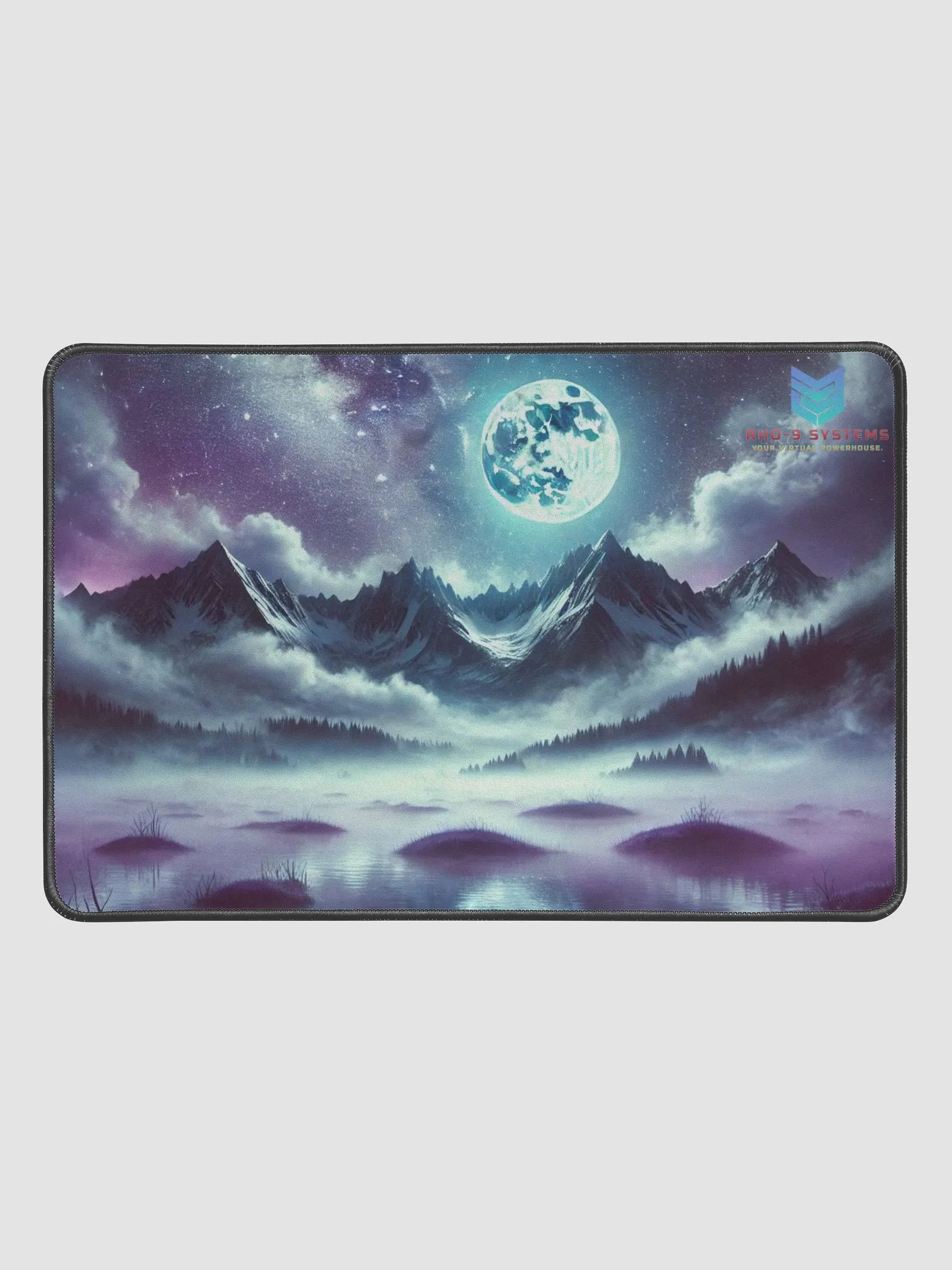 Veil of Midnight Desk Mat 12" x 18" product image (1)