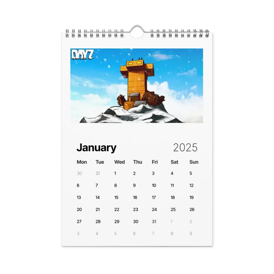 Dayz thumbnail calendar 2025 product image (6)