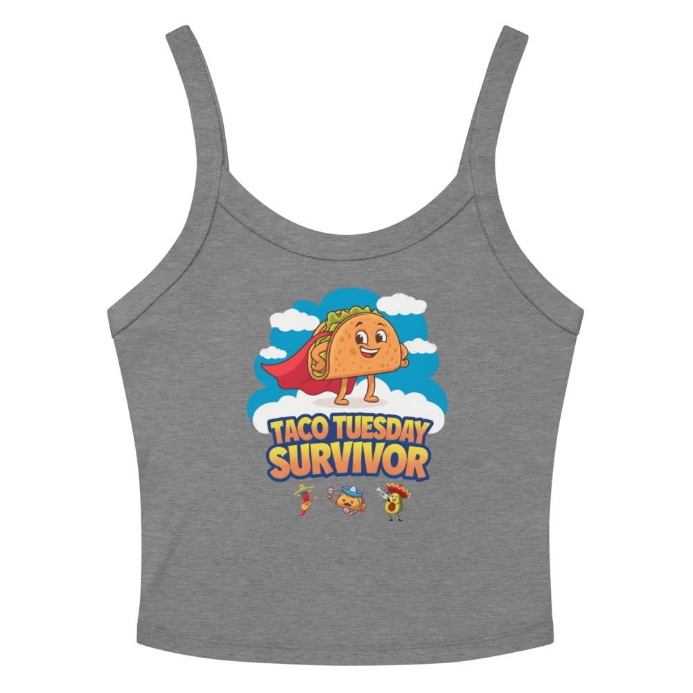 Taco Tuesday Survivor Superhero Tank Bella+Canvas (Women's) product image (13)