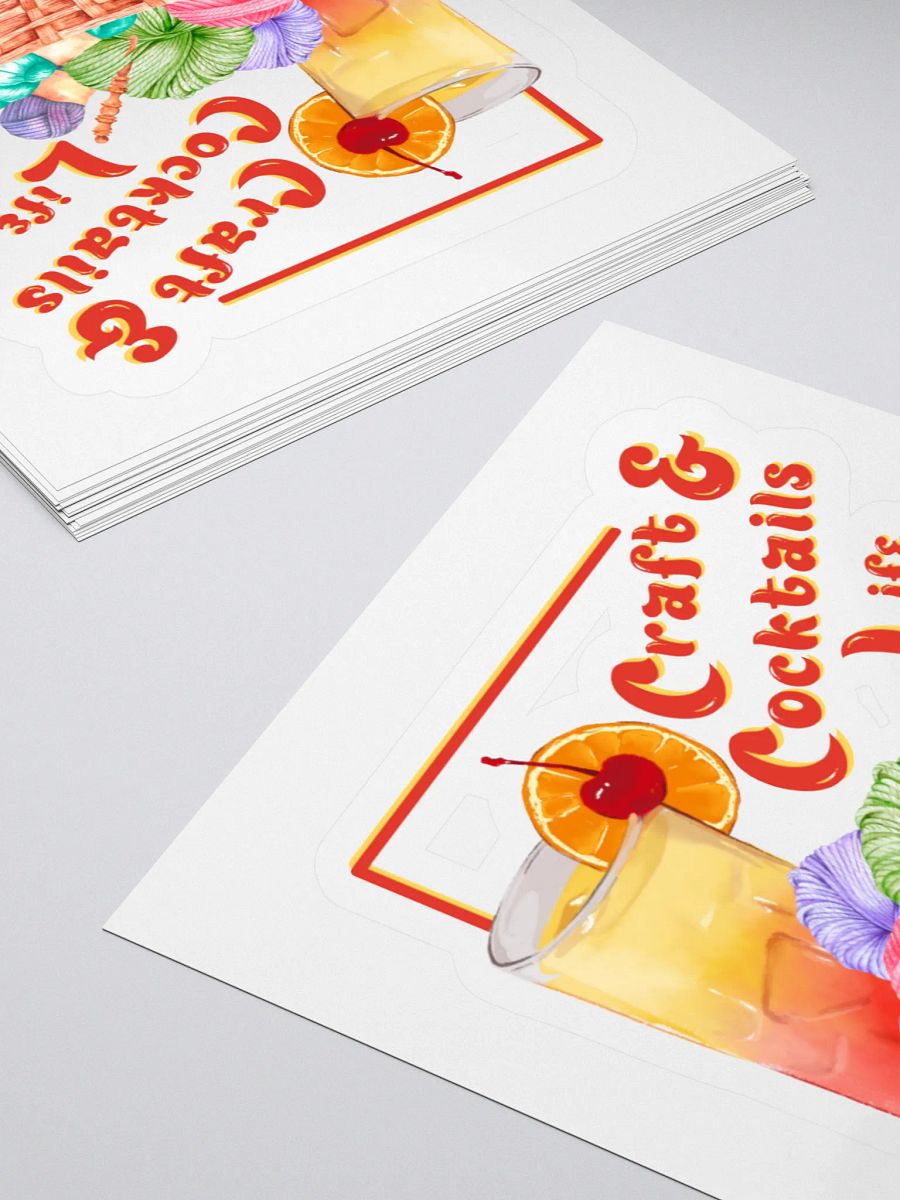 Craft & Cocktails Life Sticker product image (4)