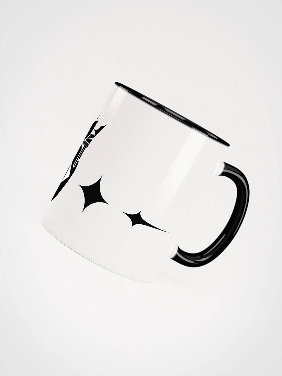Crowned Apple (Black) ✦ Ceramic Mug with Color Inside product image (26)