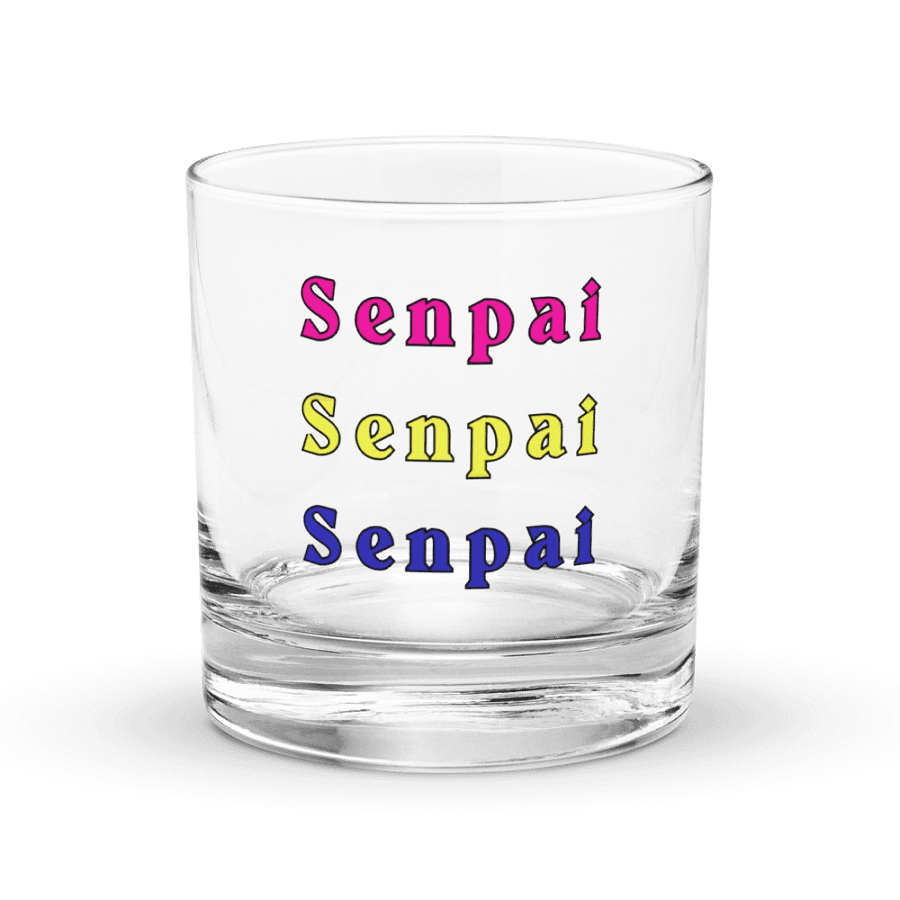 Senpai Spectrum Rocks Glass product image (1)