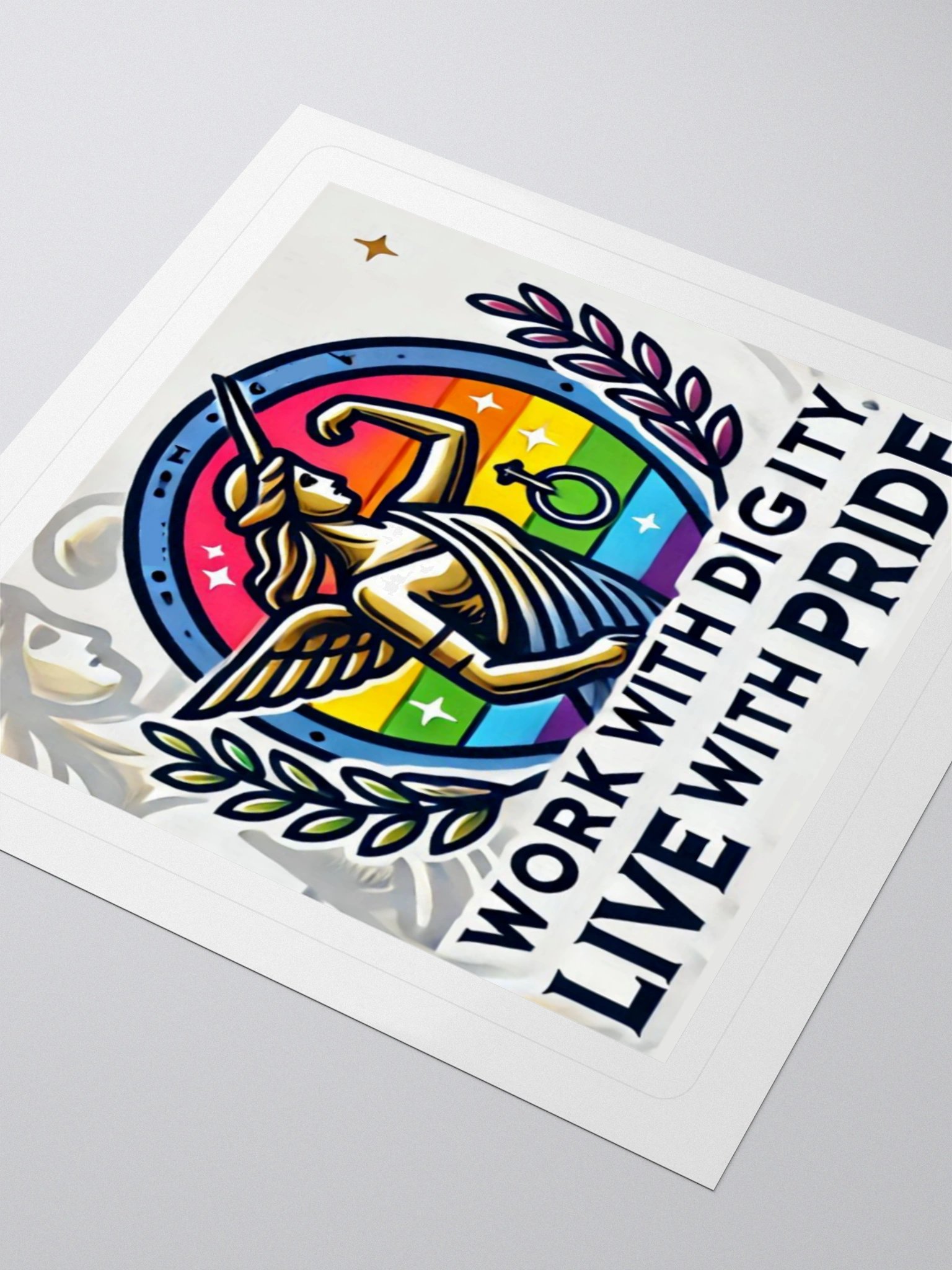 Prideful Wings Kiss Cut Stickers product image (8)