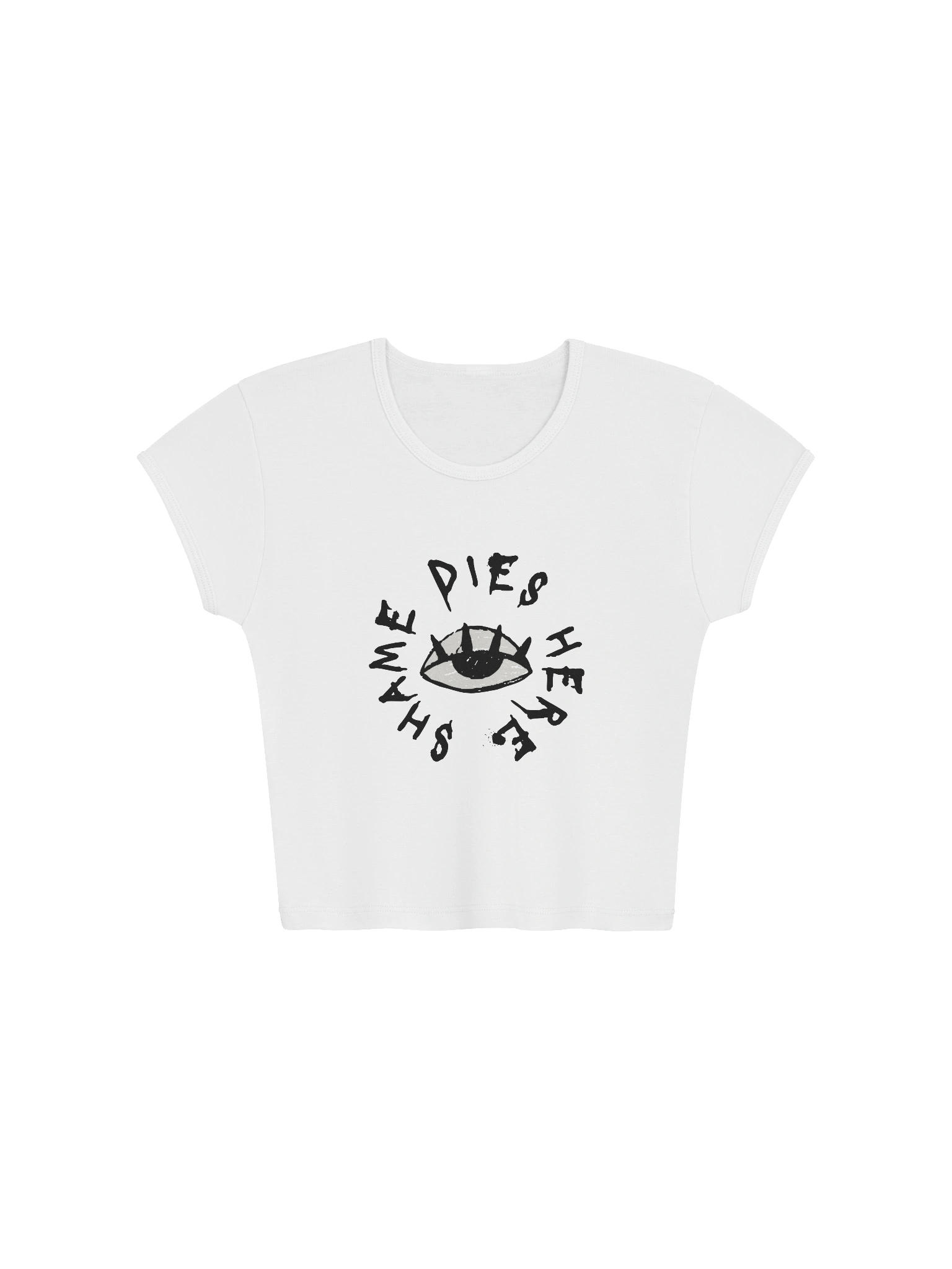 Shame dies here - Baby Tees product image (1)