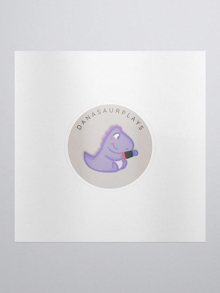 DanasaurPlays Logo Sticker product image (1)