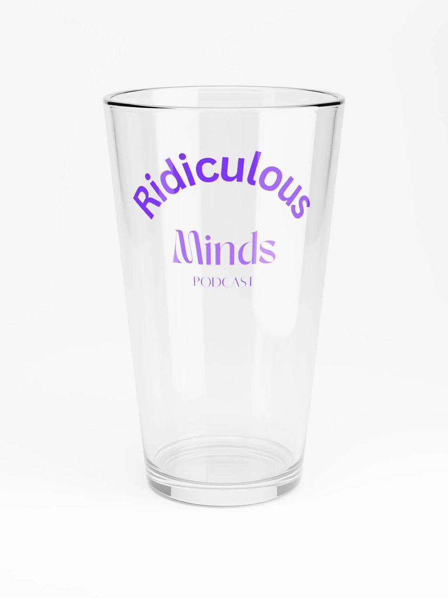 Ridiculous Minds Pint Glass product image (3)