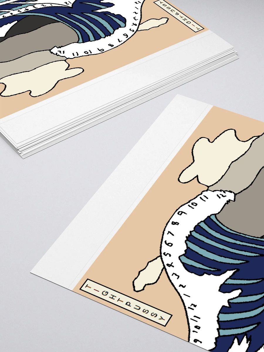 The Great Wave of Clockagawa Sticker product image (10)
