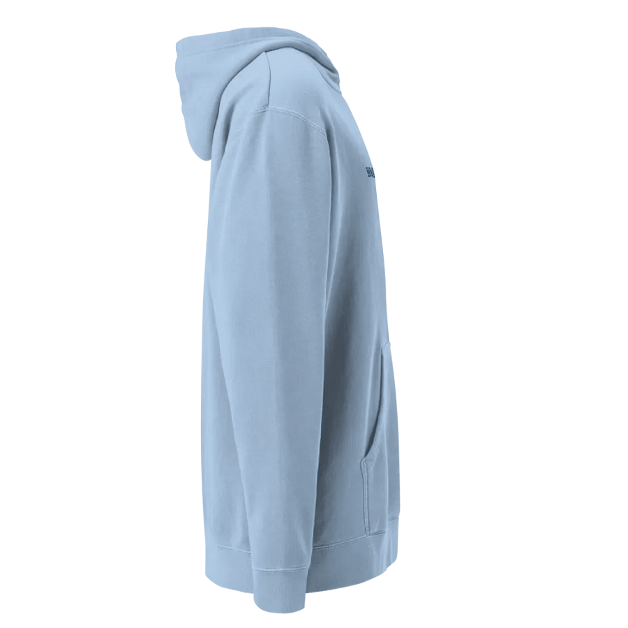 Sindalu Embroidered Hoodie- Blue product image (7)