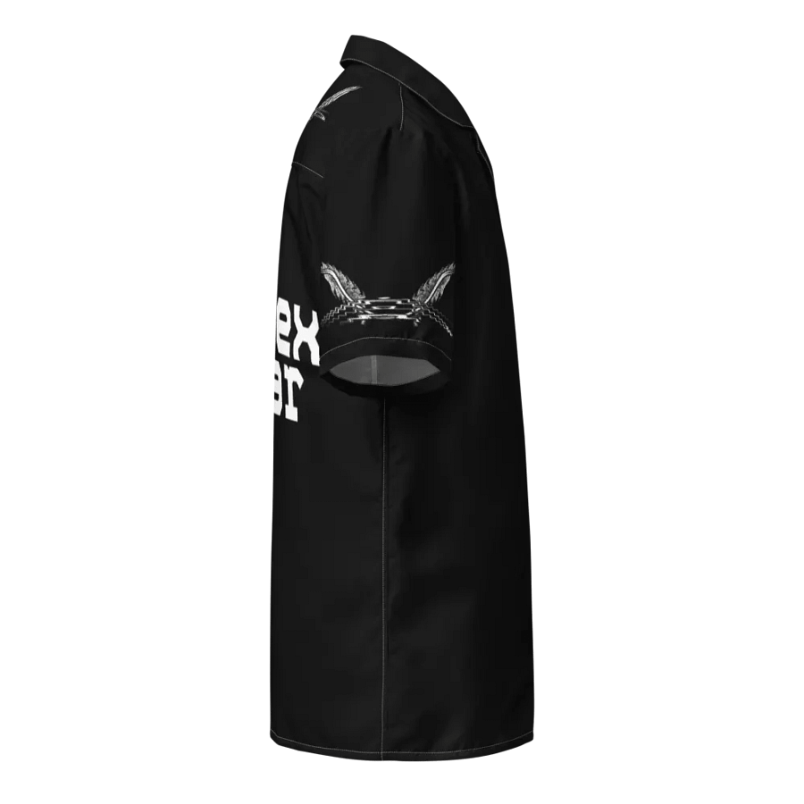 White HApex Gear White Logo Cancer Awareness Orange Ribbon. Black Hawaiian Shirt product image (10)