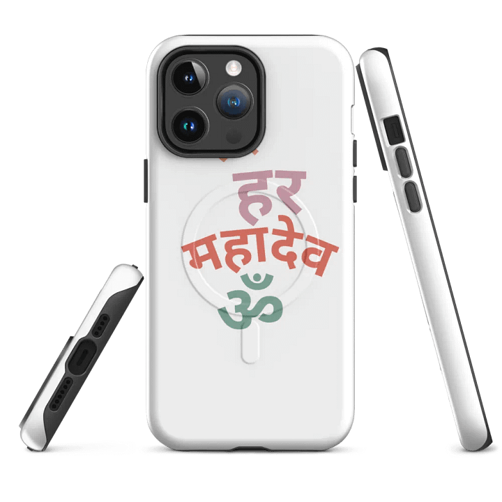 ॐ Har Har mahadev MagSafe® Tough Case product image (1)