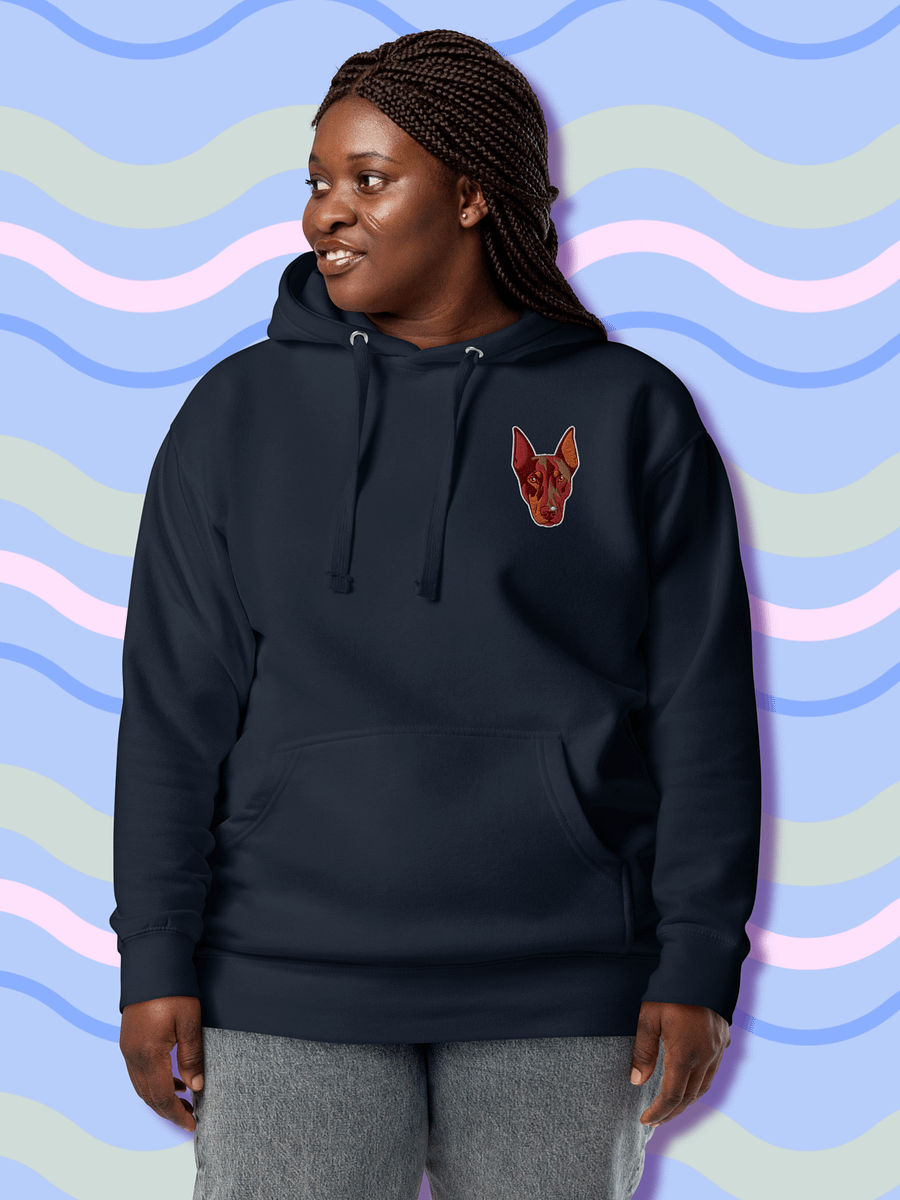 Guardian Doberman Pup Unisex Hoodie product image (4)