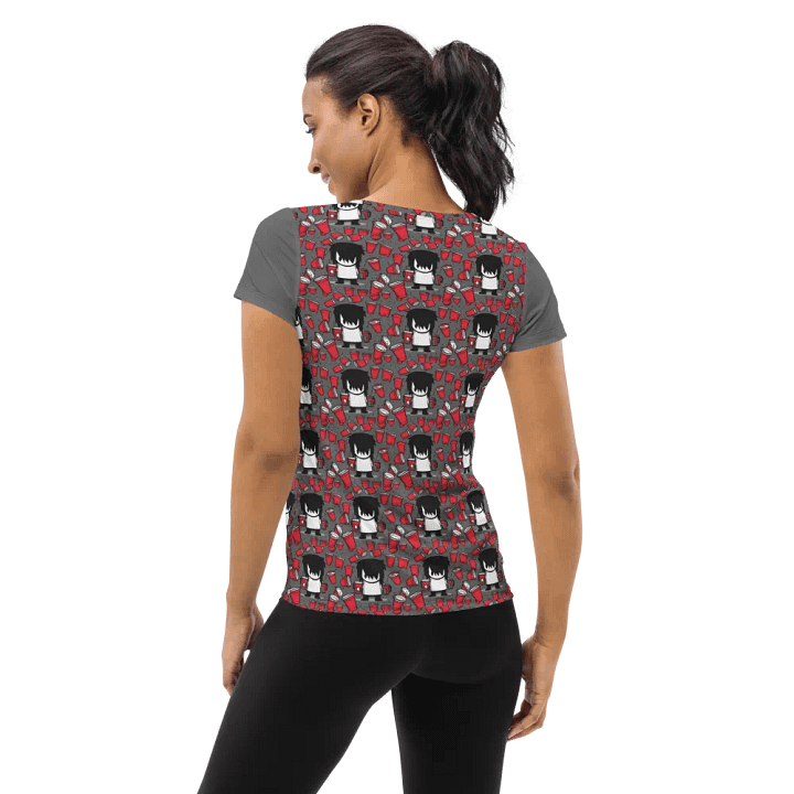 Cartoon Character All-Over Print Athletic Tee product image (2)