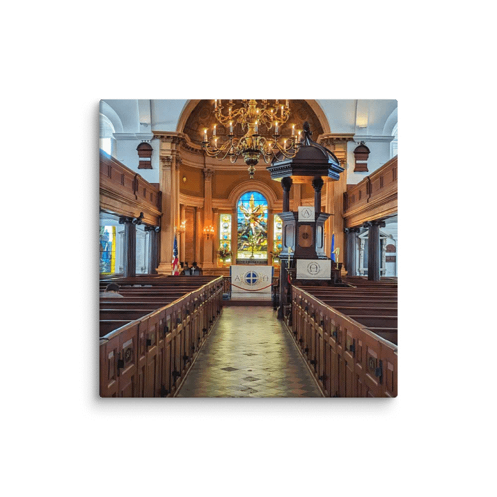 St. Michael's: Echoes of Charleston's Past Canvas Print product image (1)