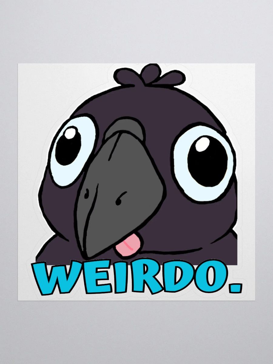 Edgar the Weirdo - sticker product image (1)