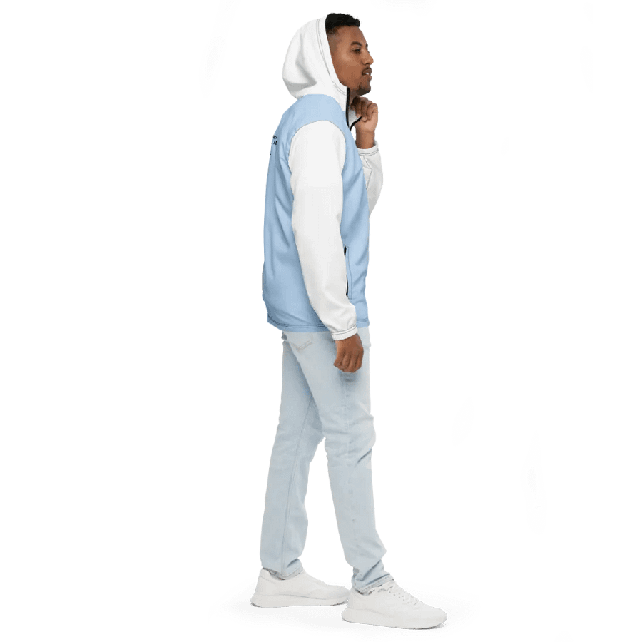 CG Light Blue Windbreaker White Sleeves product image (5)