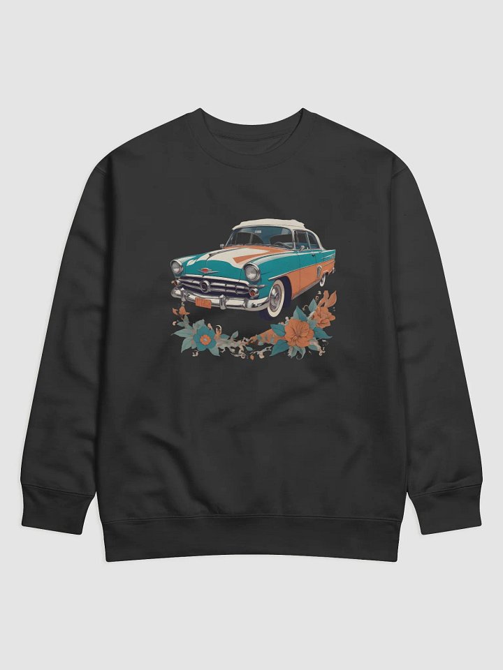 vintage-inspired Car Graphic Hoodie product image (1)