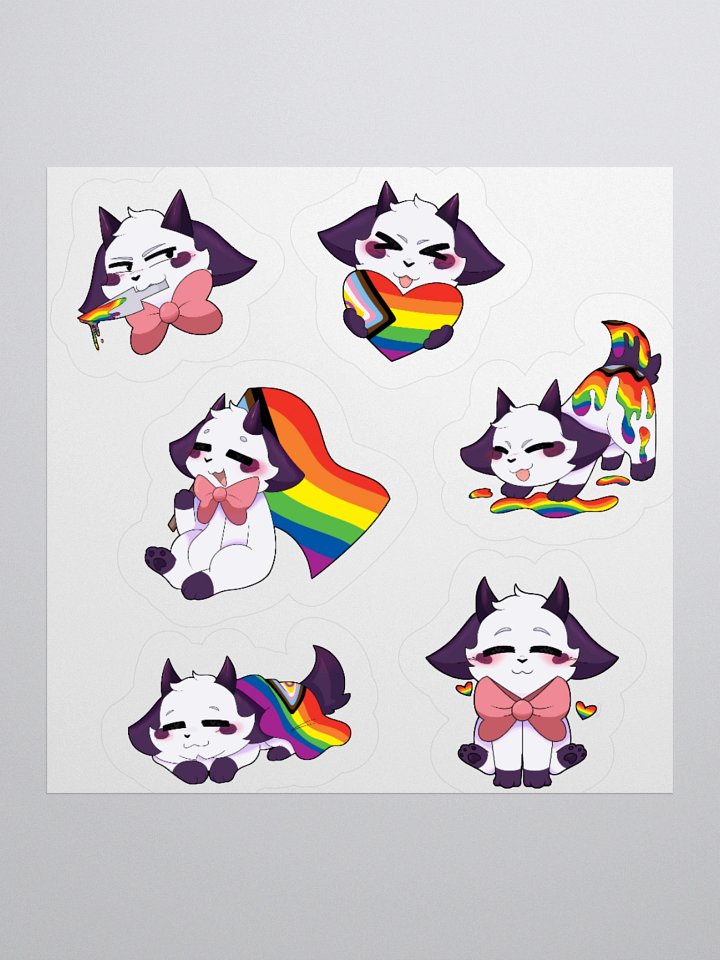 PRIDE/PROGRESS Sticker sheet product image (1)
