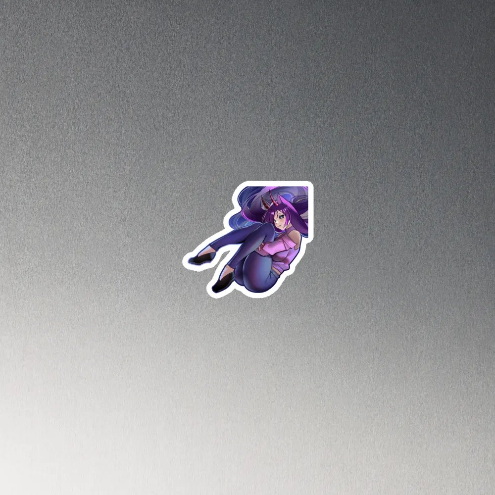 Clutzymina in Space Die-Cut Magnets product image (2)