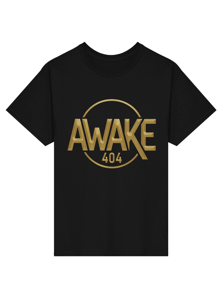 Awake 404 Gold Logo T-Shirt product image (1)