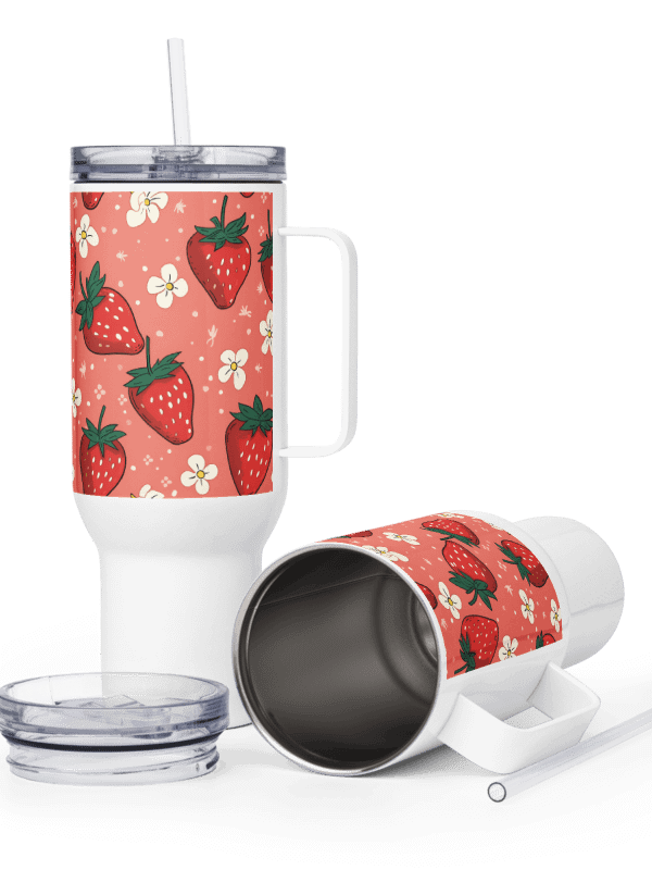 Strawberry Fields Travel Mug product image (6)