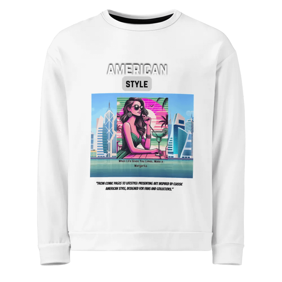 Urban Sunset Margarita All-Over Sweatshirt product image (1)