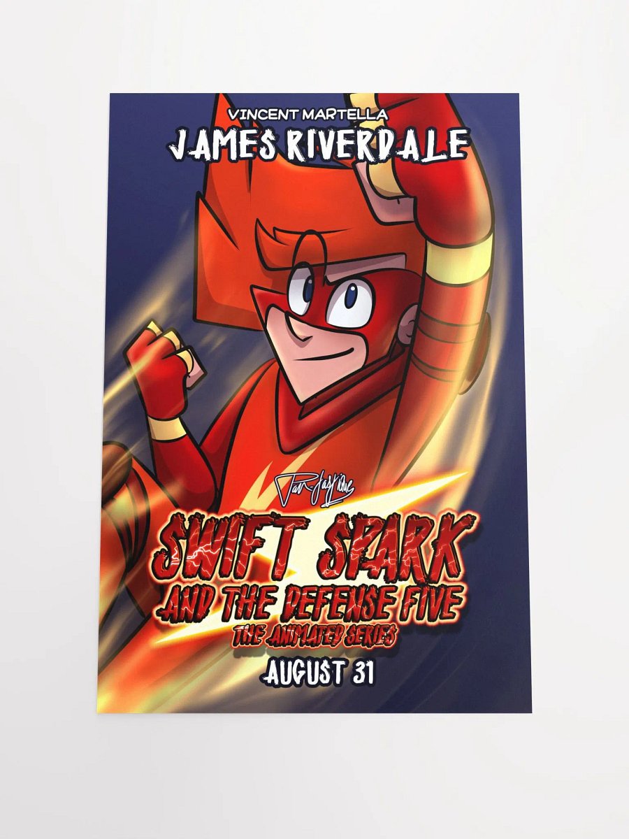 Swift Spark and the Defense Five: Swift Spark Character Poster product image (1)