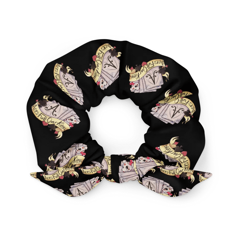 Logo Scrunchie (black)