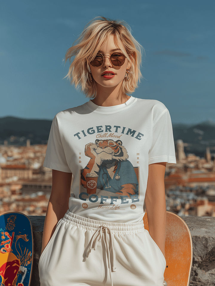 Nurse Life Tiger T Shirt,tigertime product image (1)