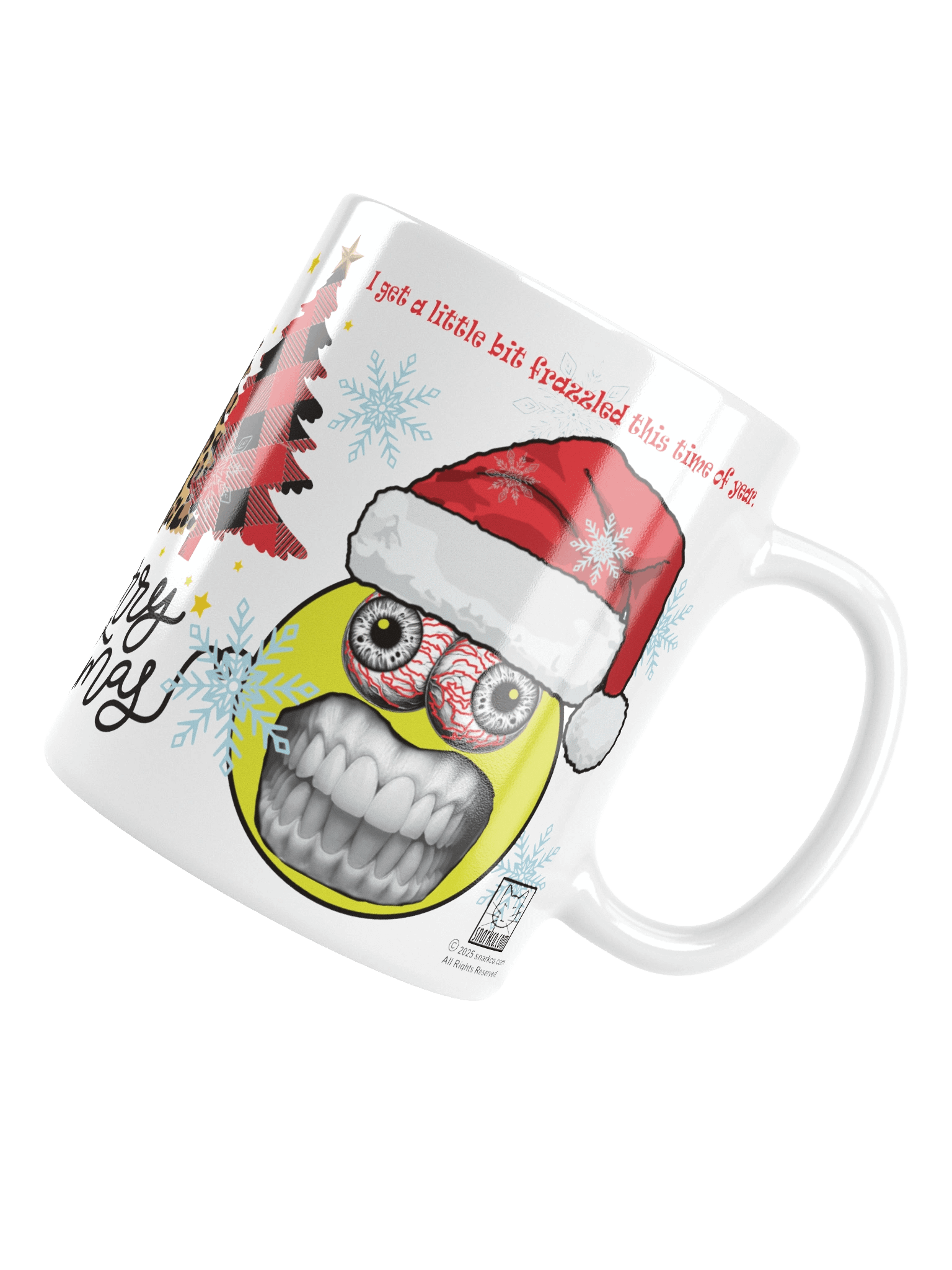 Funny mug "I get a little bit frazzled this time of year" product image (5)
