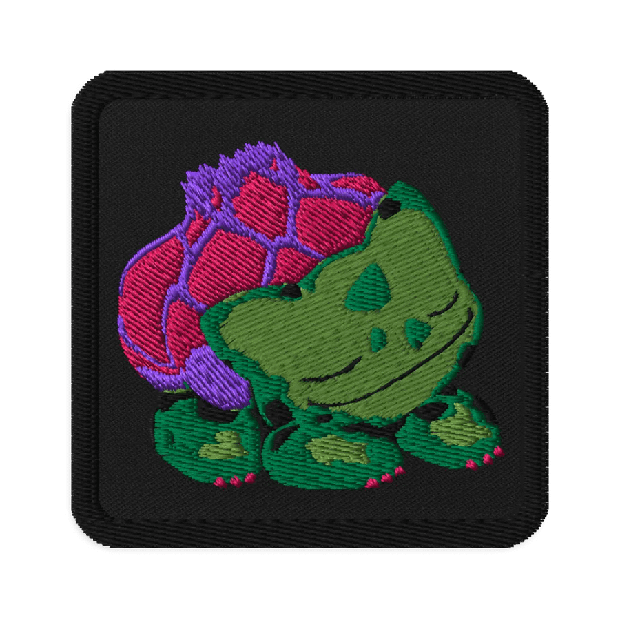 Lotus Frog Patch (Pink Claws) product image (1)