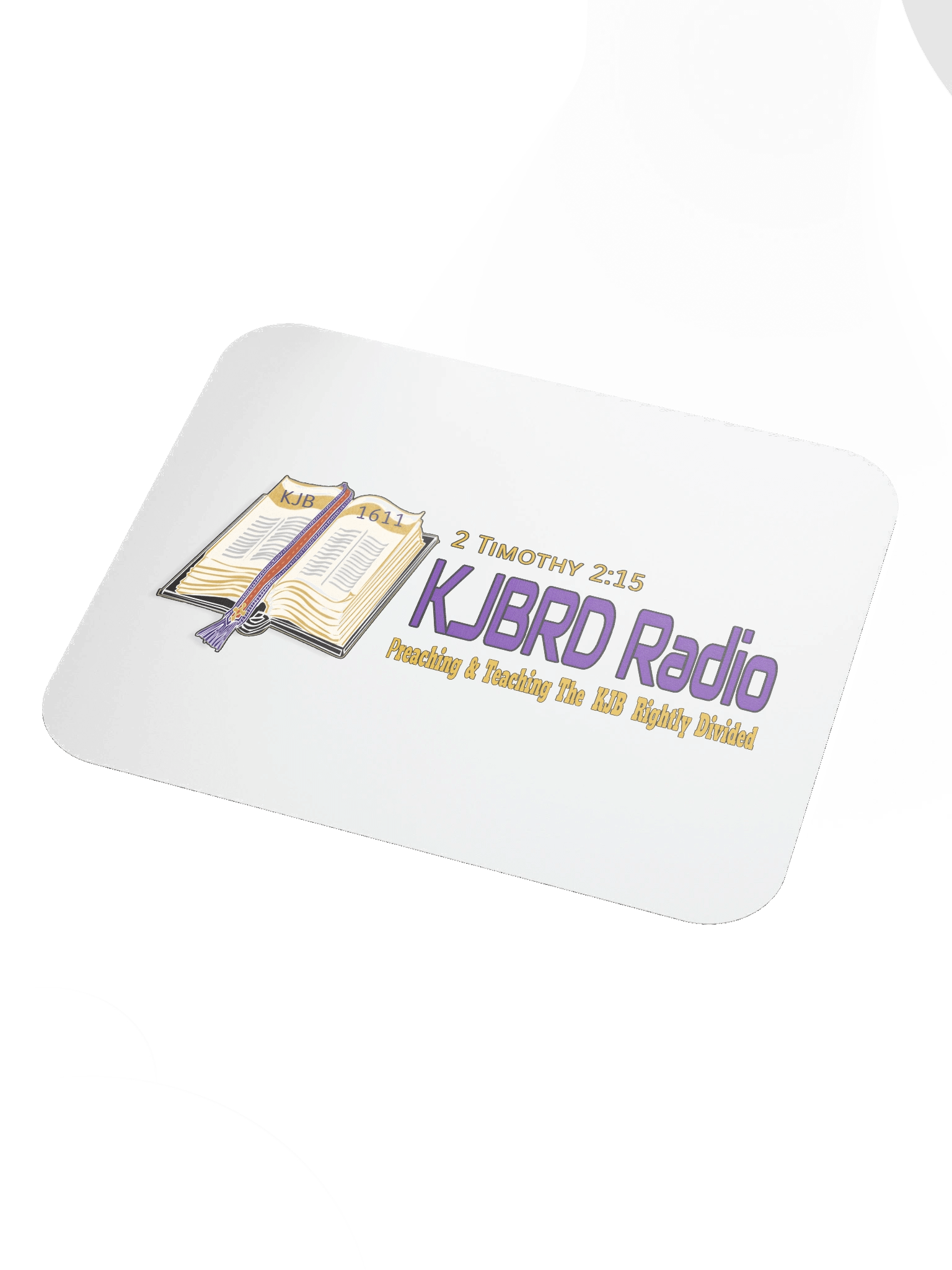 KJB 1611 Mouse Pad - Study Rightly Divided product image (3)