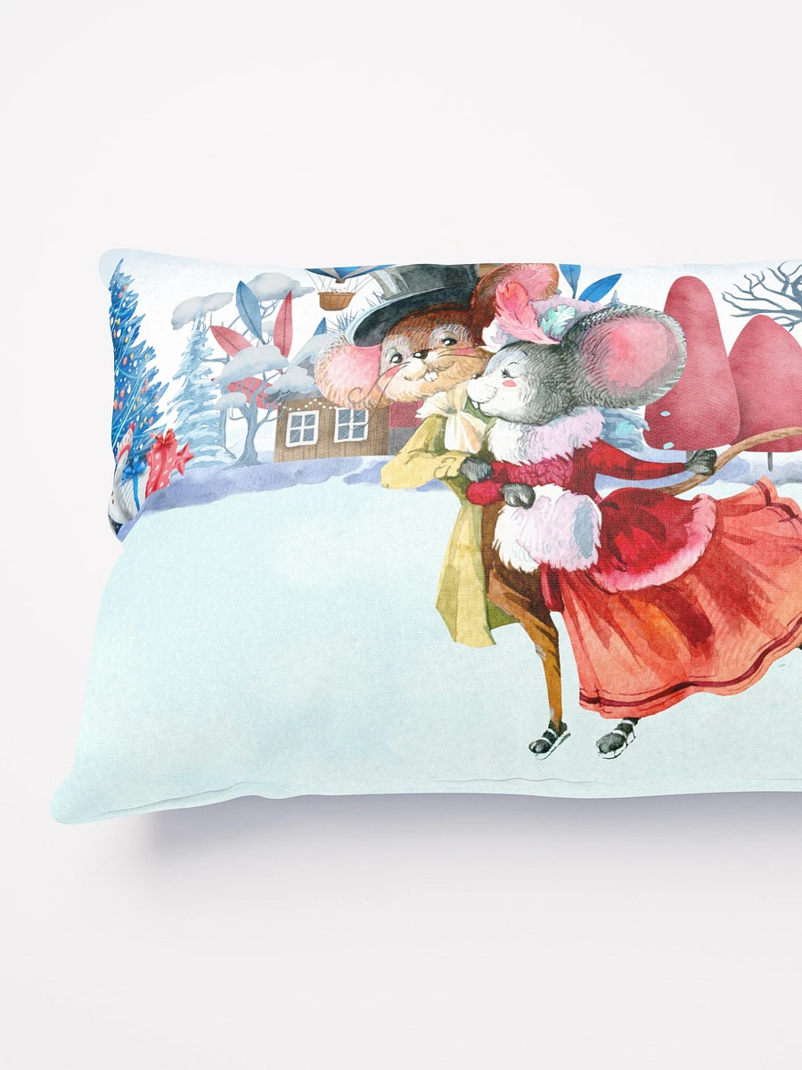 Warm Winter Embrace Throw Pillow product image (9)