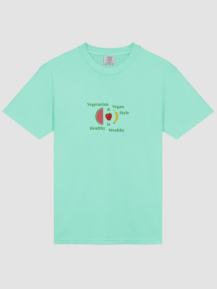Healthy & Wealthy Vegetarian T-Shirt product image (3)