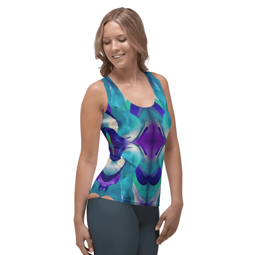 Ethereal Waves Classic Women's Tank Top product image (4)