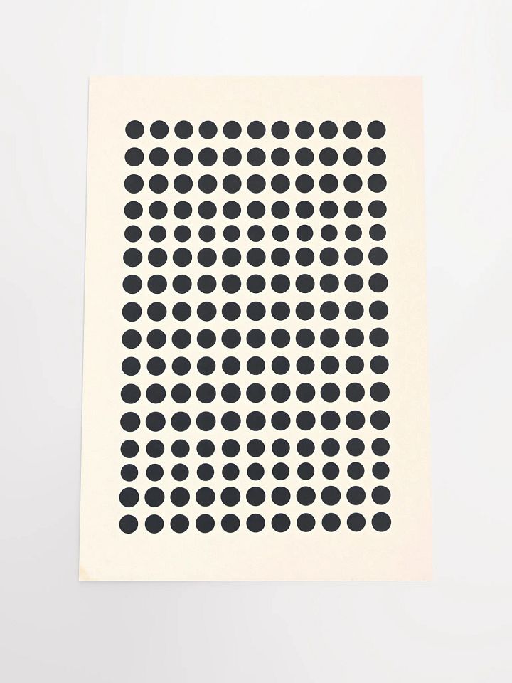 Black Polka Dots Rectangular Grid product image (2)