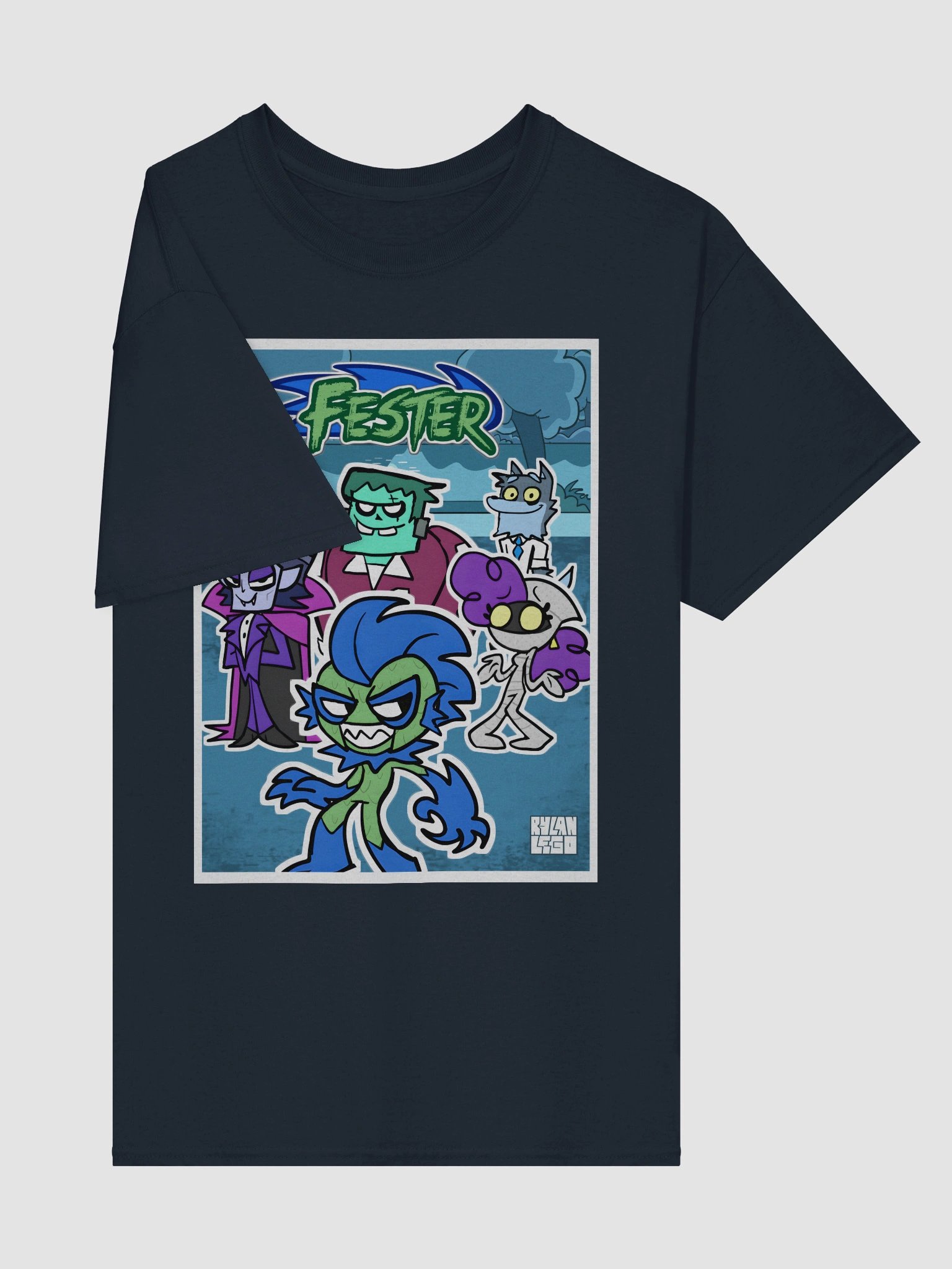 Fester - Spooky Friends T-Shirt product image (4)