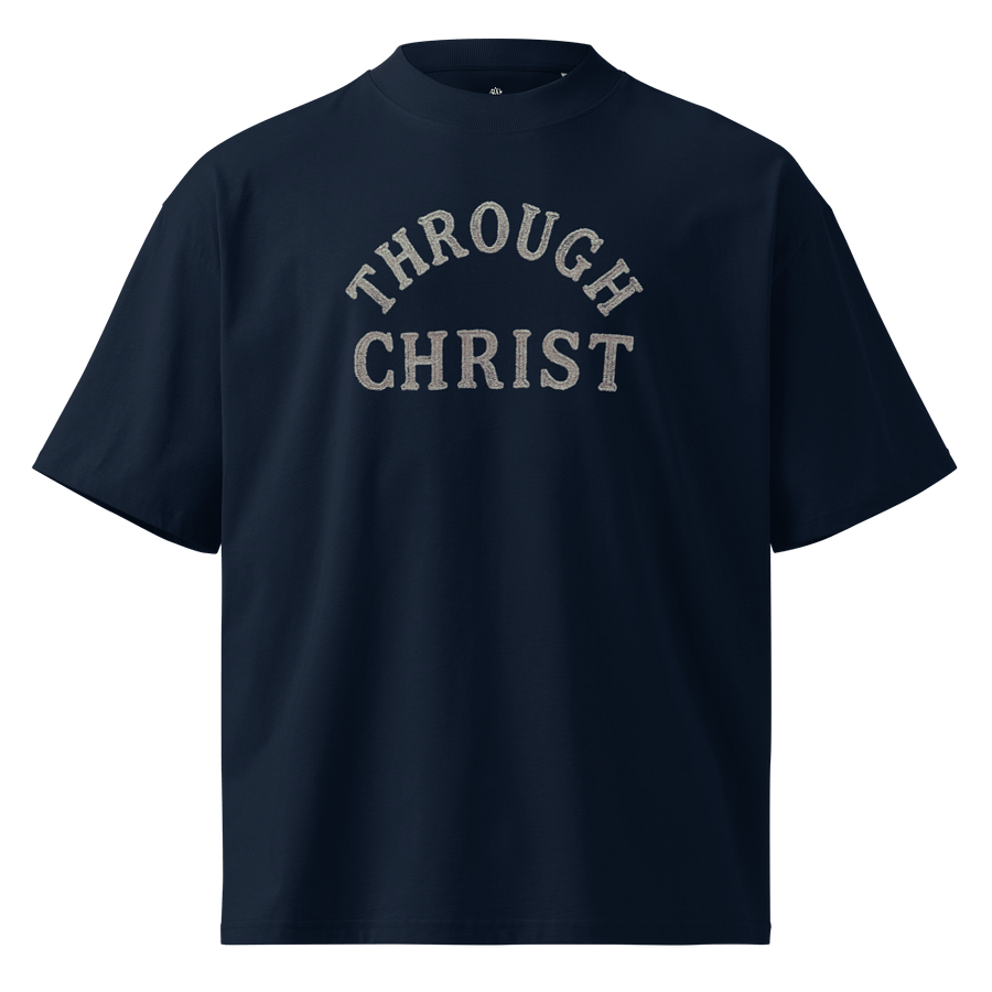 Oversized Tee THROUGH CHRIST product image (1)